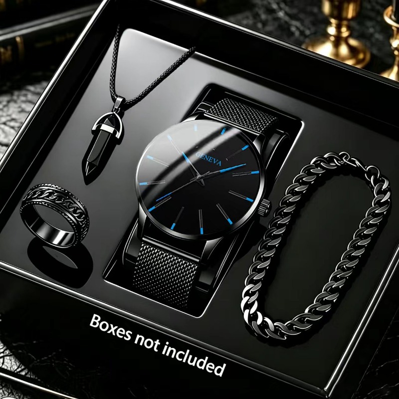 Best Smartwatch Accessories - Ensemble de 4 montres à quartz
