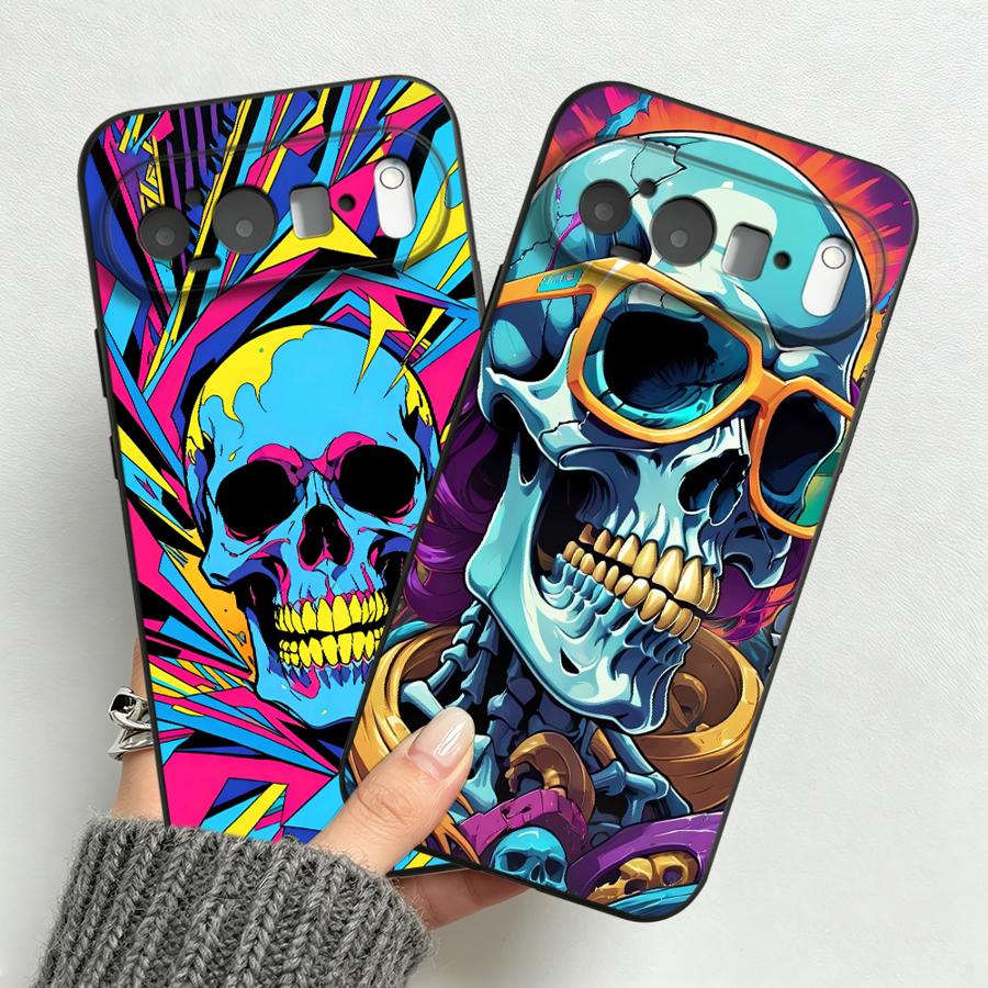 Coque de téléphone motif crâne - Google Pixel 9 avis et prix