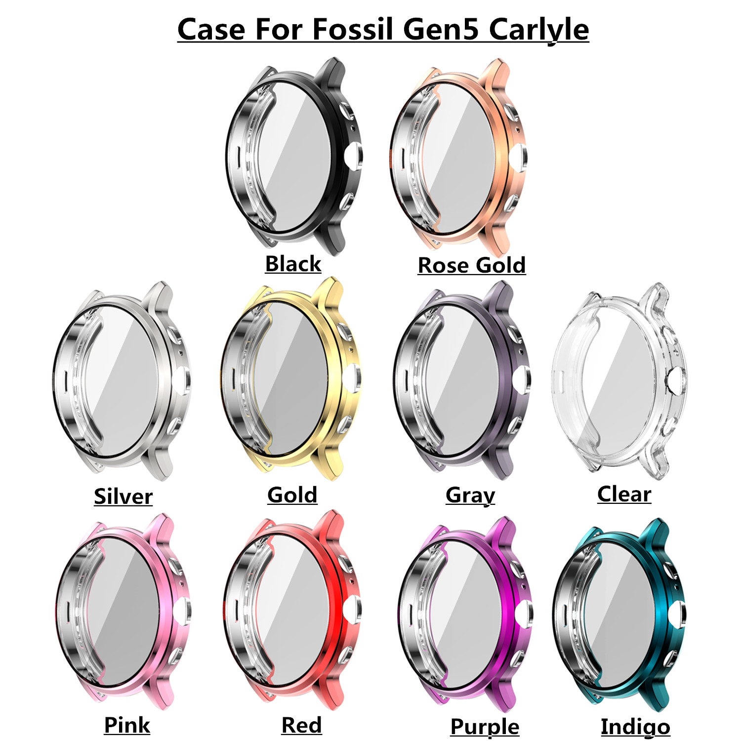 Étui de protection en TPU pour - Fossil Smartwatch Accessories avis et prix