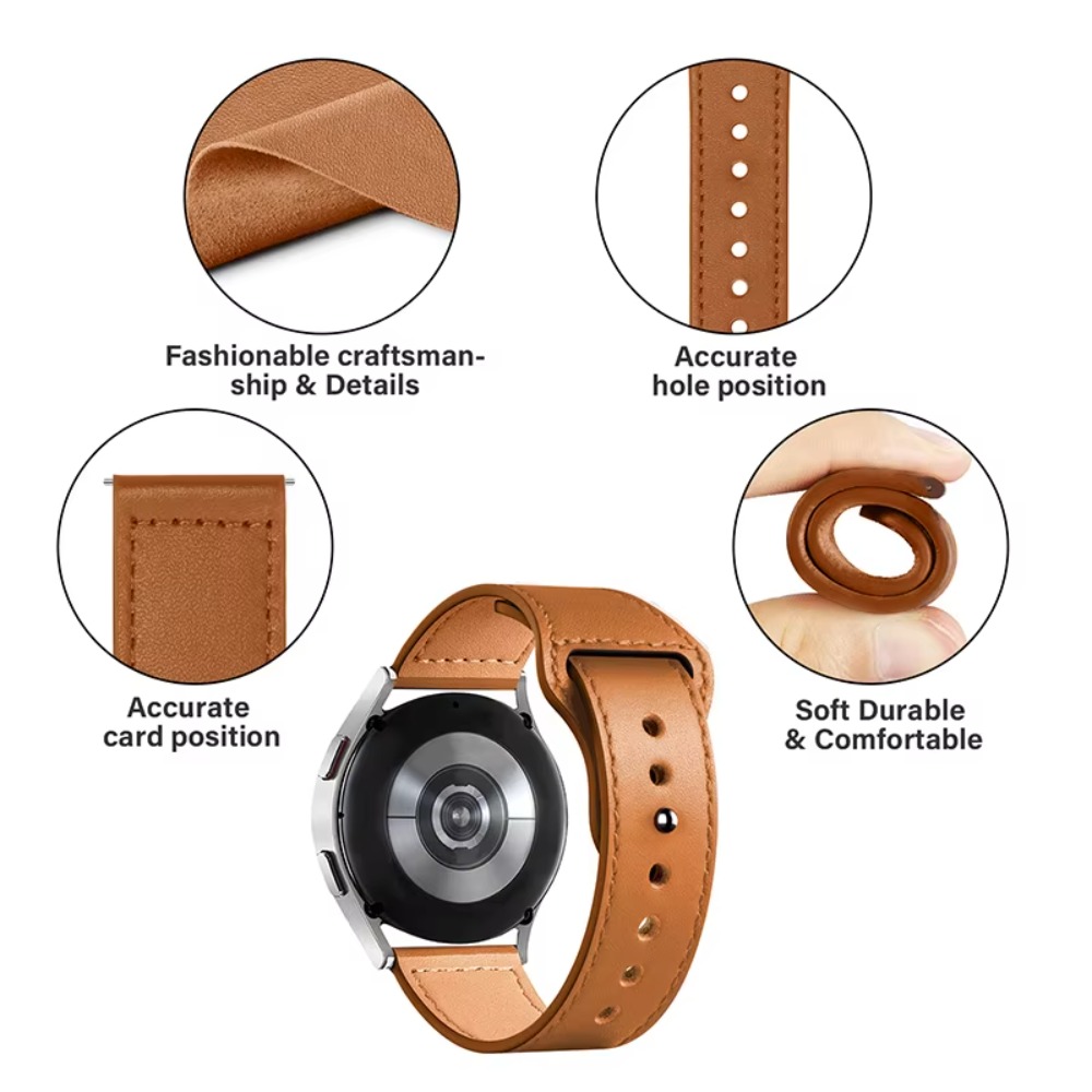 Bracelet de montre en cuir PU  - Titan Smartwatch Accessories avis et prix