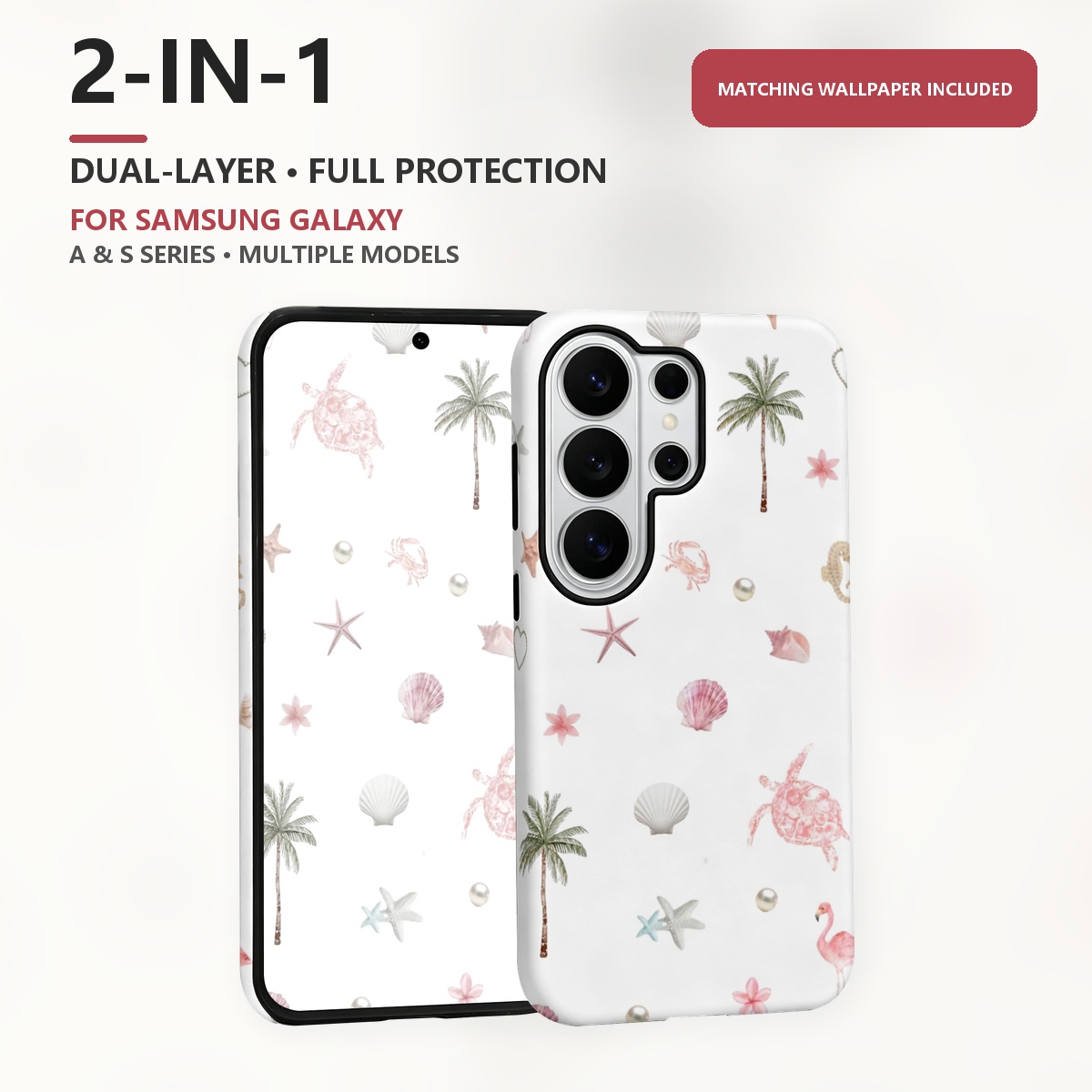tortue flamant rose 2-in-1 Dou - Samsung Galaxy S24 avis et prix