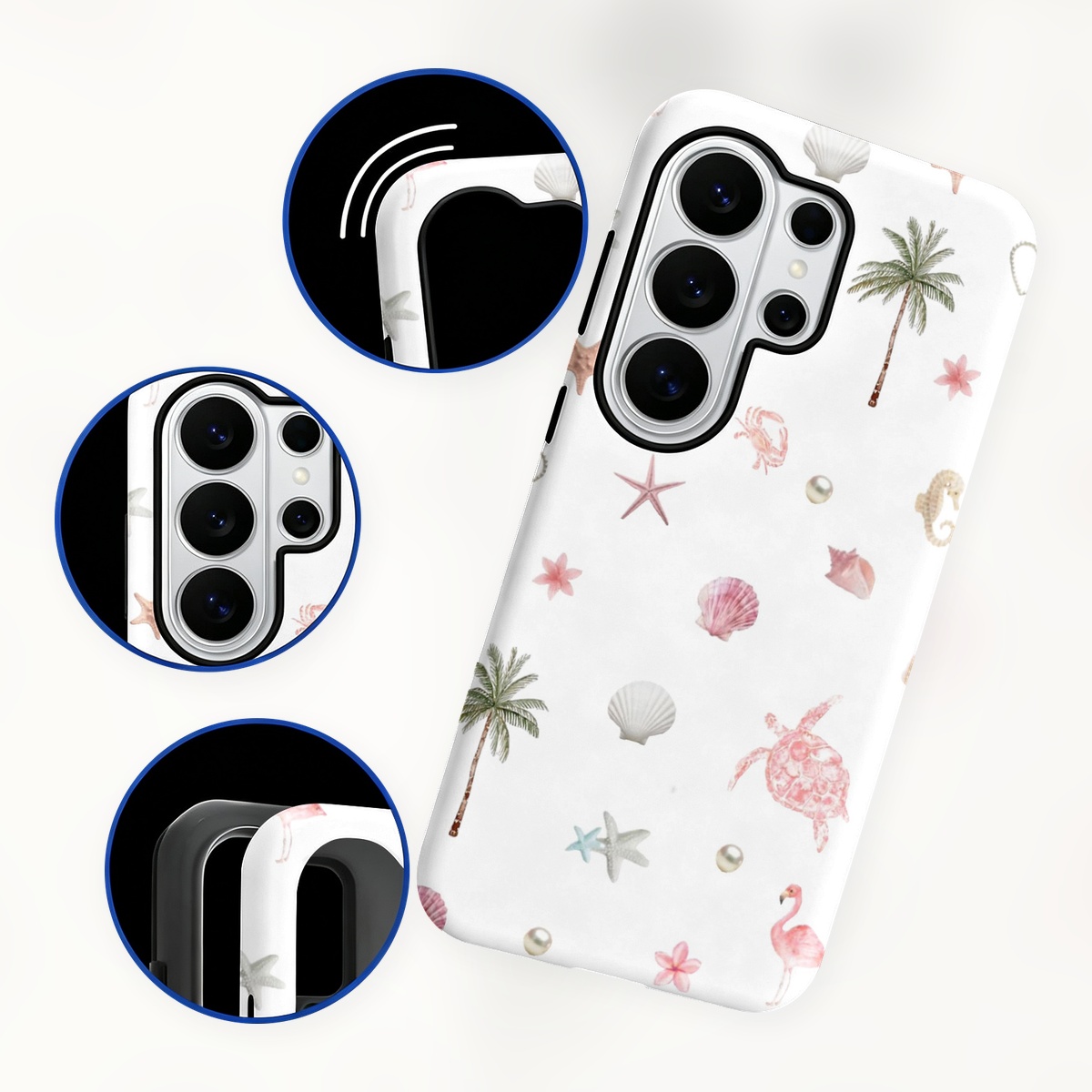 tortue flamant rose 2-in-1 Dou - Samsung Galaxy S24 avis et prix